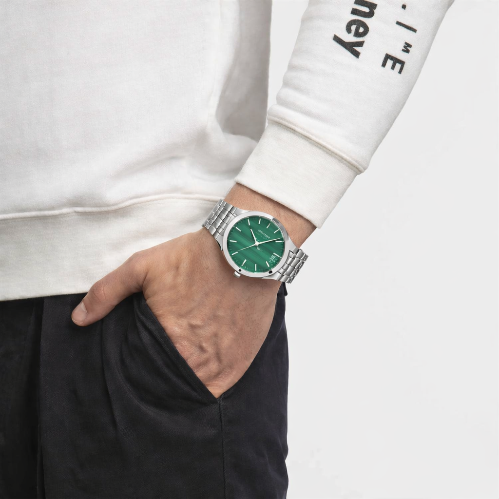 Erkek Kol Saati - Essential Collection - Model-5 ST2302AGP Green/Silver