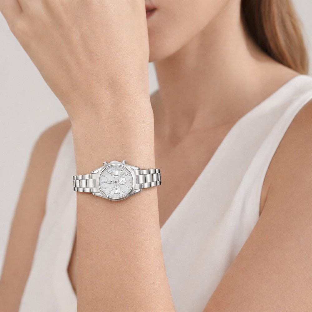 Kadın Kol Saati - Elegance Collection Model-3 ST0730ABL Silver/Silver