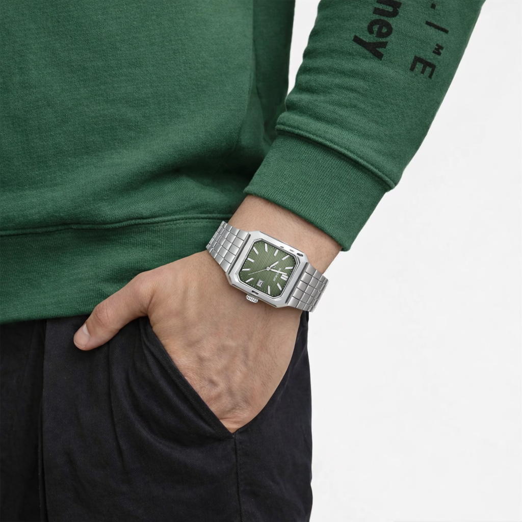 Erkek Kol Saati - Signature Collection - Model-7 RS23146 Green/Silver