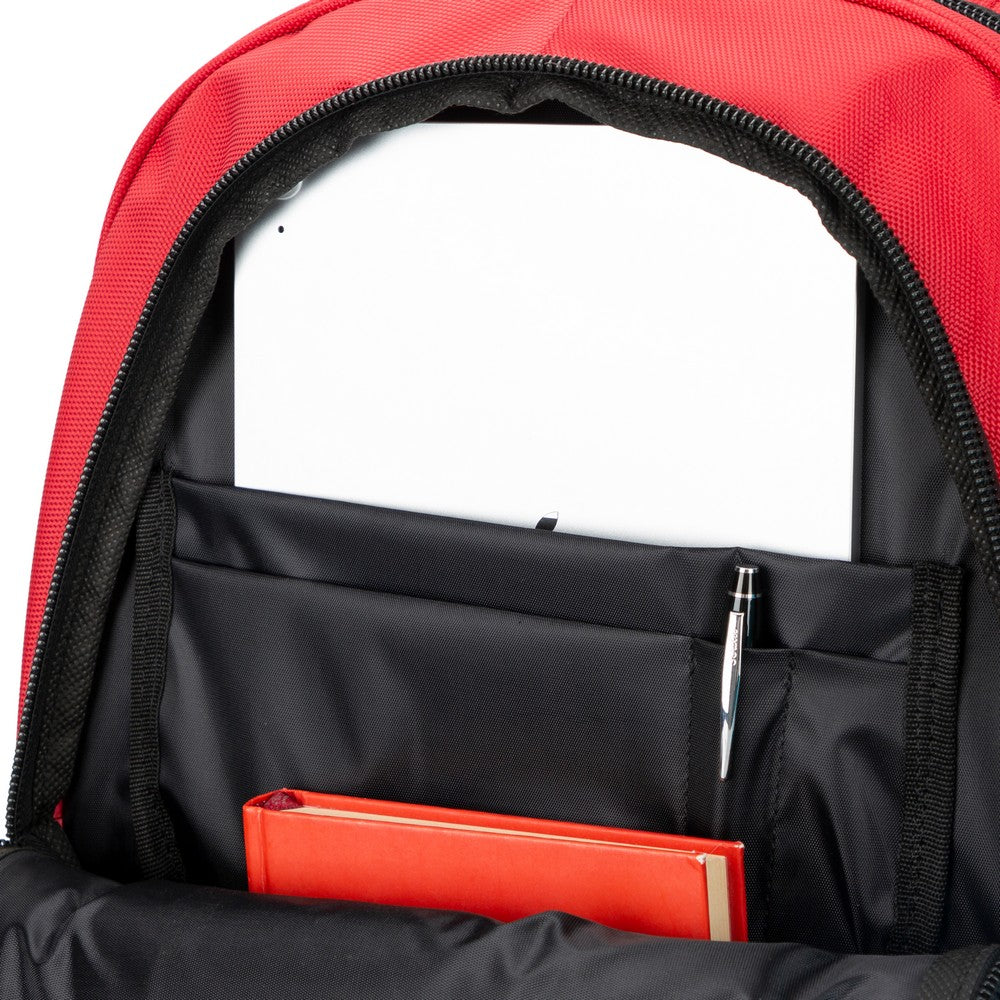 Plm City 17 inç Laptop Sırt Çantası Kırmızı