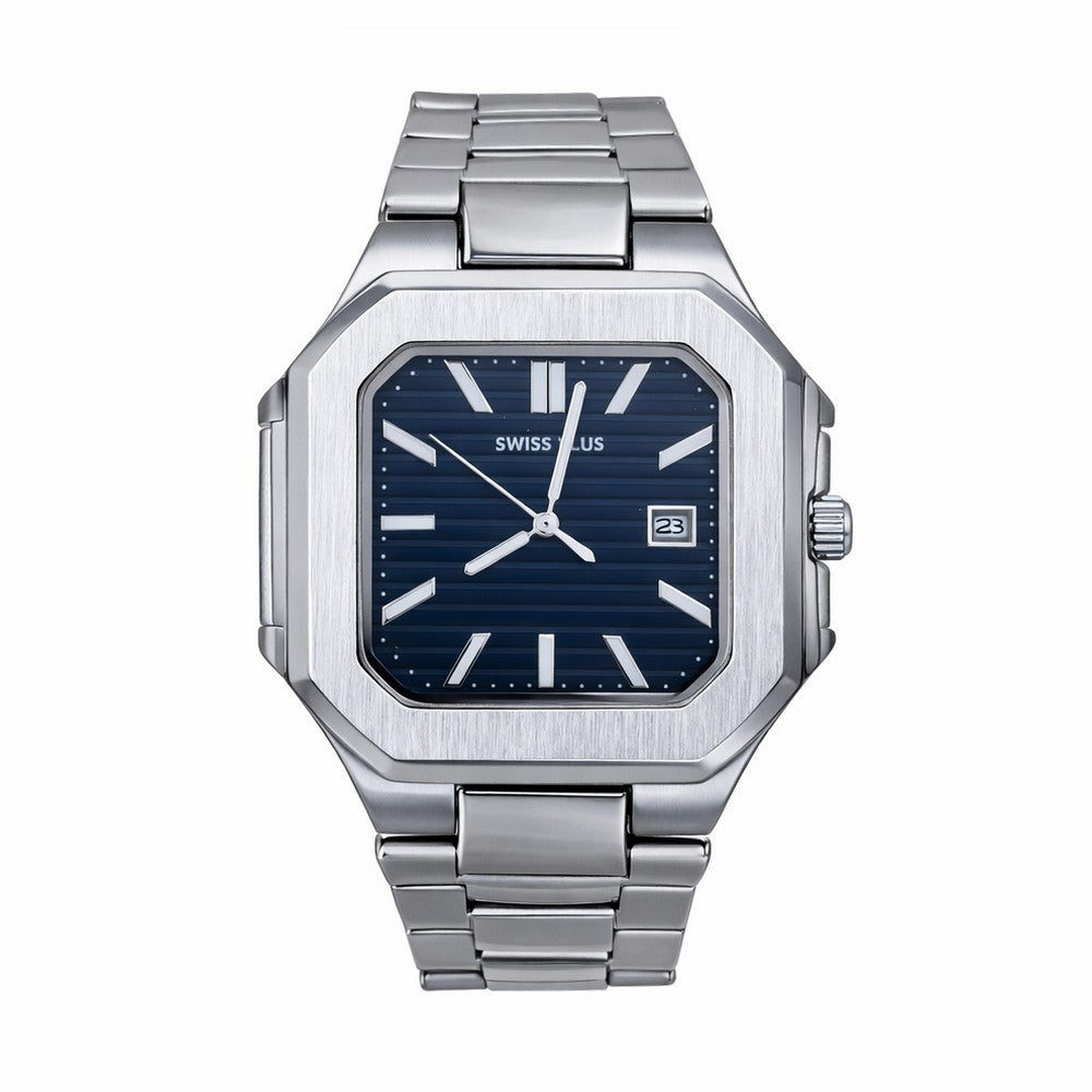 Erkek Kol Saati - Signature Collection - Model-5 RS23146 Blue/Silver