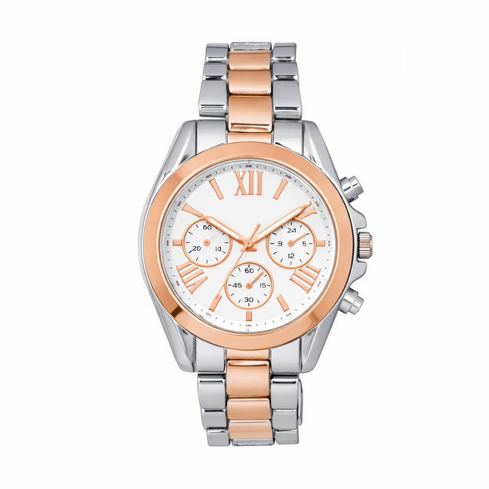Kadın Kol Saati - Elegance Collection Model-1 ST0730ABL Rose Gold/Silver