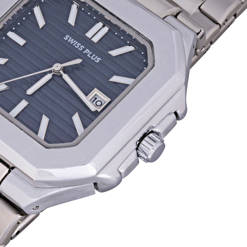 Erkek Kol Saati - Signature Collection - Model-5 RS23146 Blue/Silver