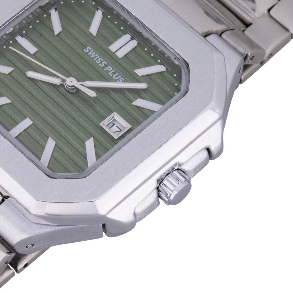 Erkek Kol Saati - Signature Collection - Model-7 RS23146 Green/Silver