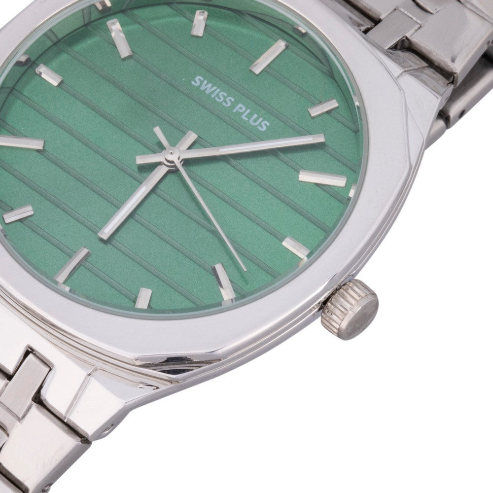 Erkek Kol Saati - Essential Collection - Model-5 ST2302AGP Green/Silver