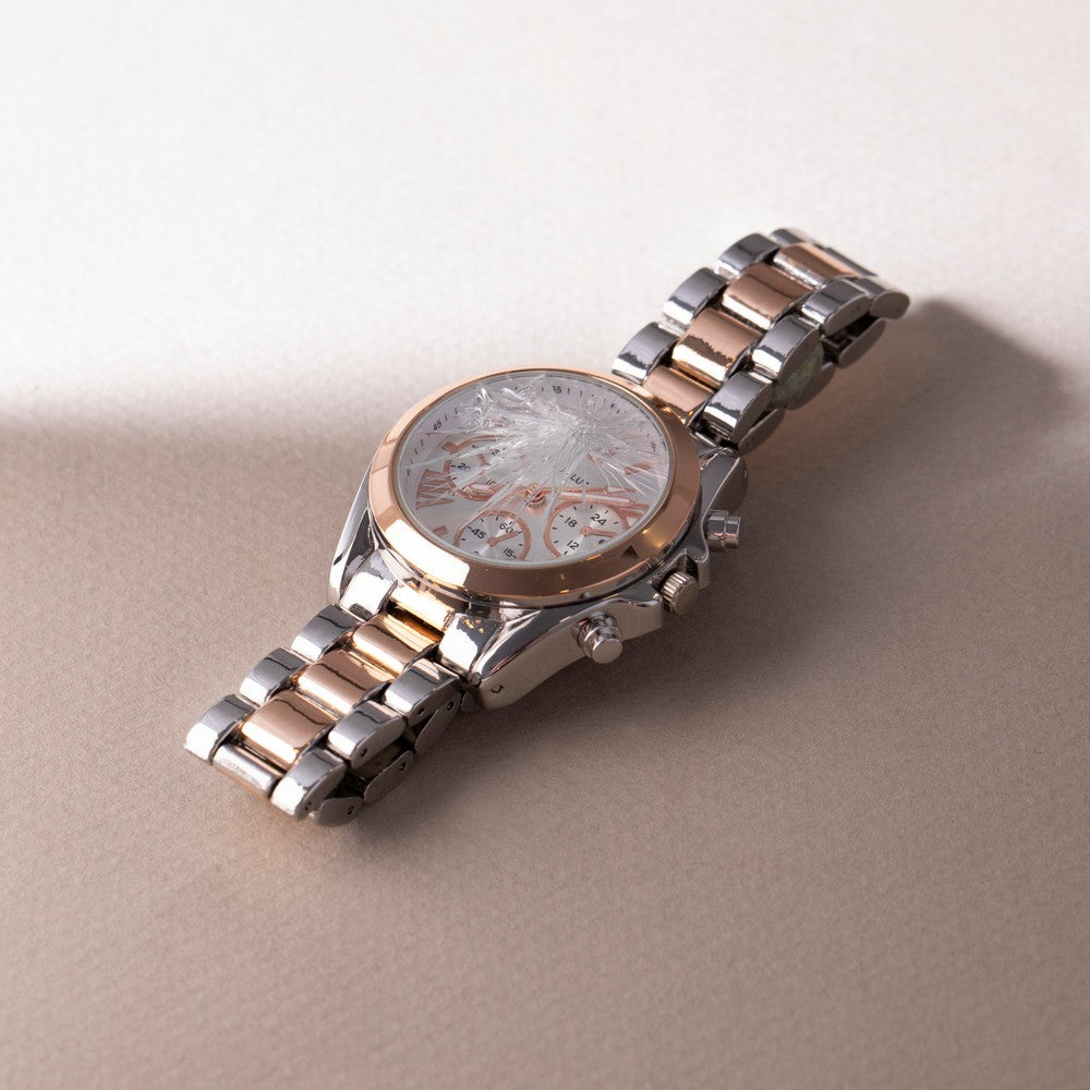Kadın Kol Saati - Elegance Collection Model-1 ST0730ABL Rose Gold/Silver