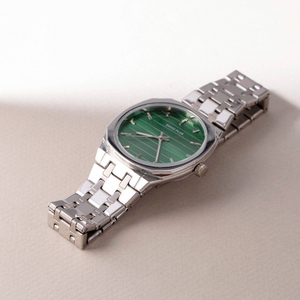 Erkek Kol Saati - Essential Collection - Model-5 ST2302AGP Green/Silver