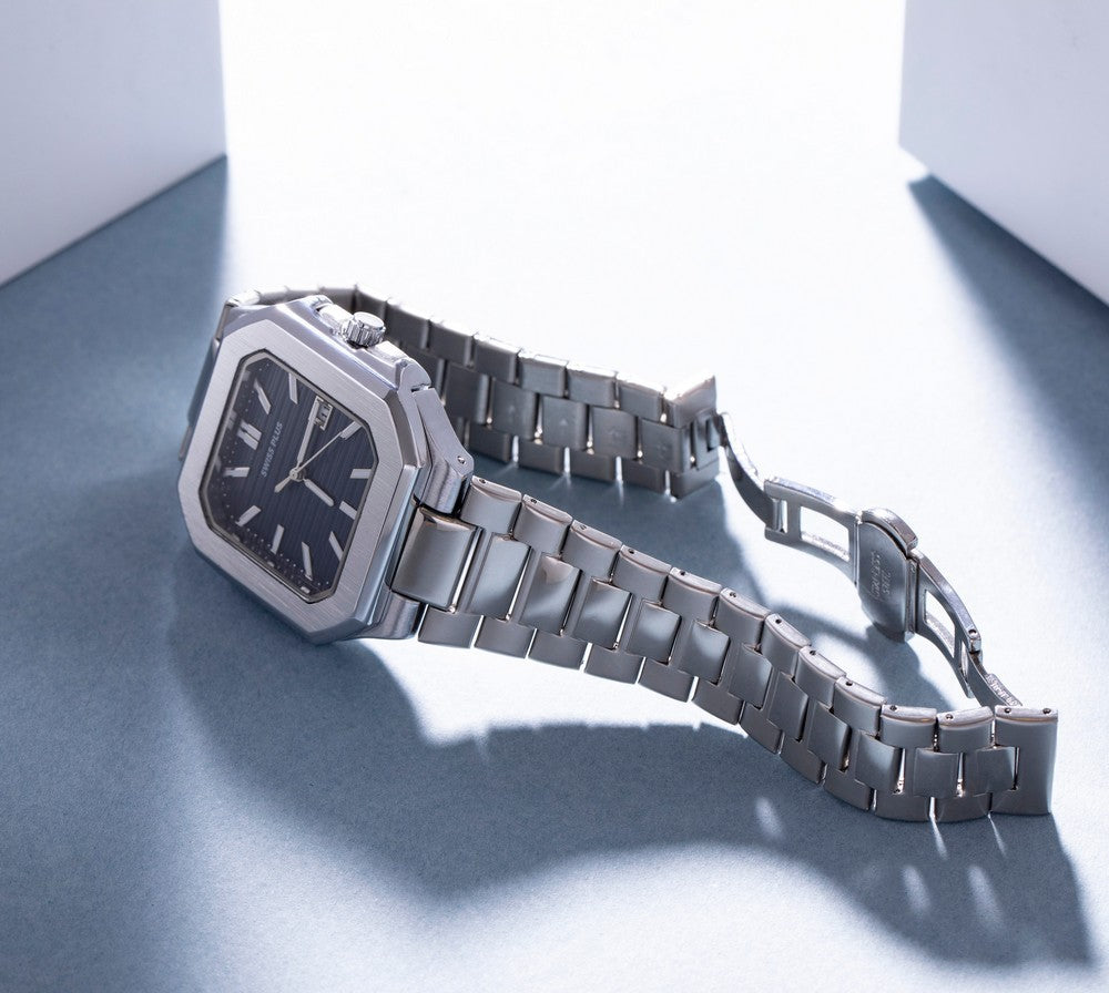 Erkek Kol Saati - Signature Collection - Model-5 RS23146 Blue/Silver