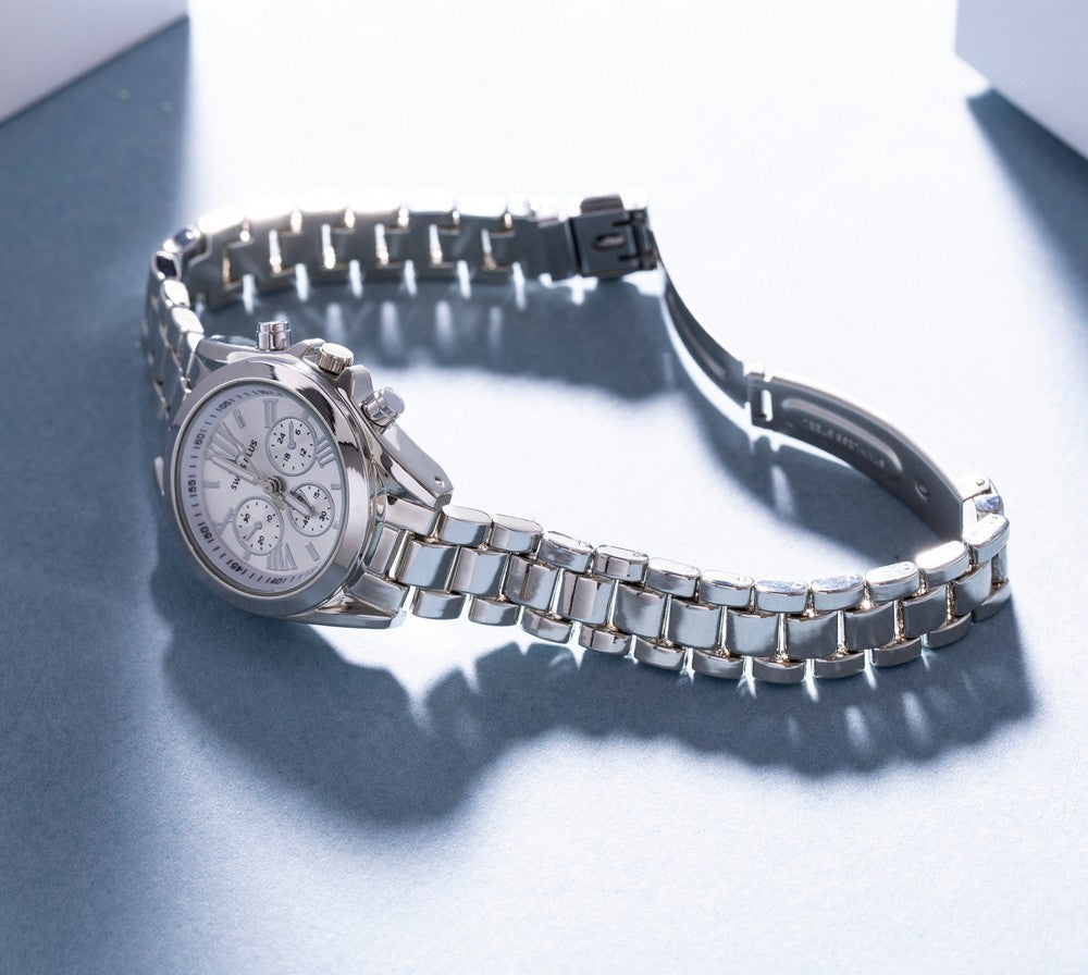 Kadın Kol Saati - Elegance Collection Model-3 ST0730ABL Silver/Silver