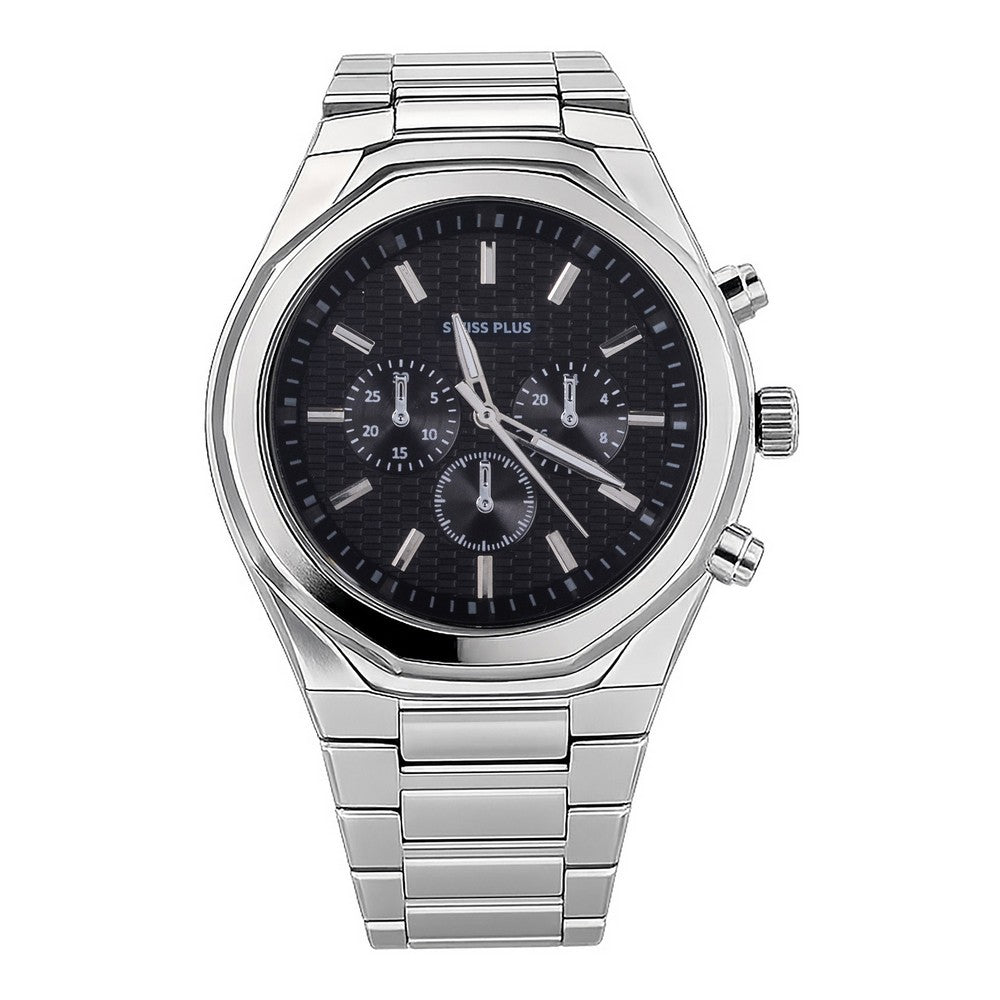 Erkek Kol Saati - Essential Collection - Model-4 ST3503AGS Plus Black/Silver