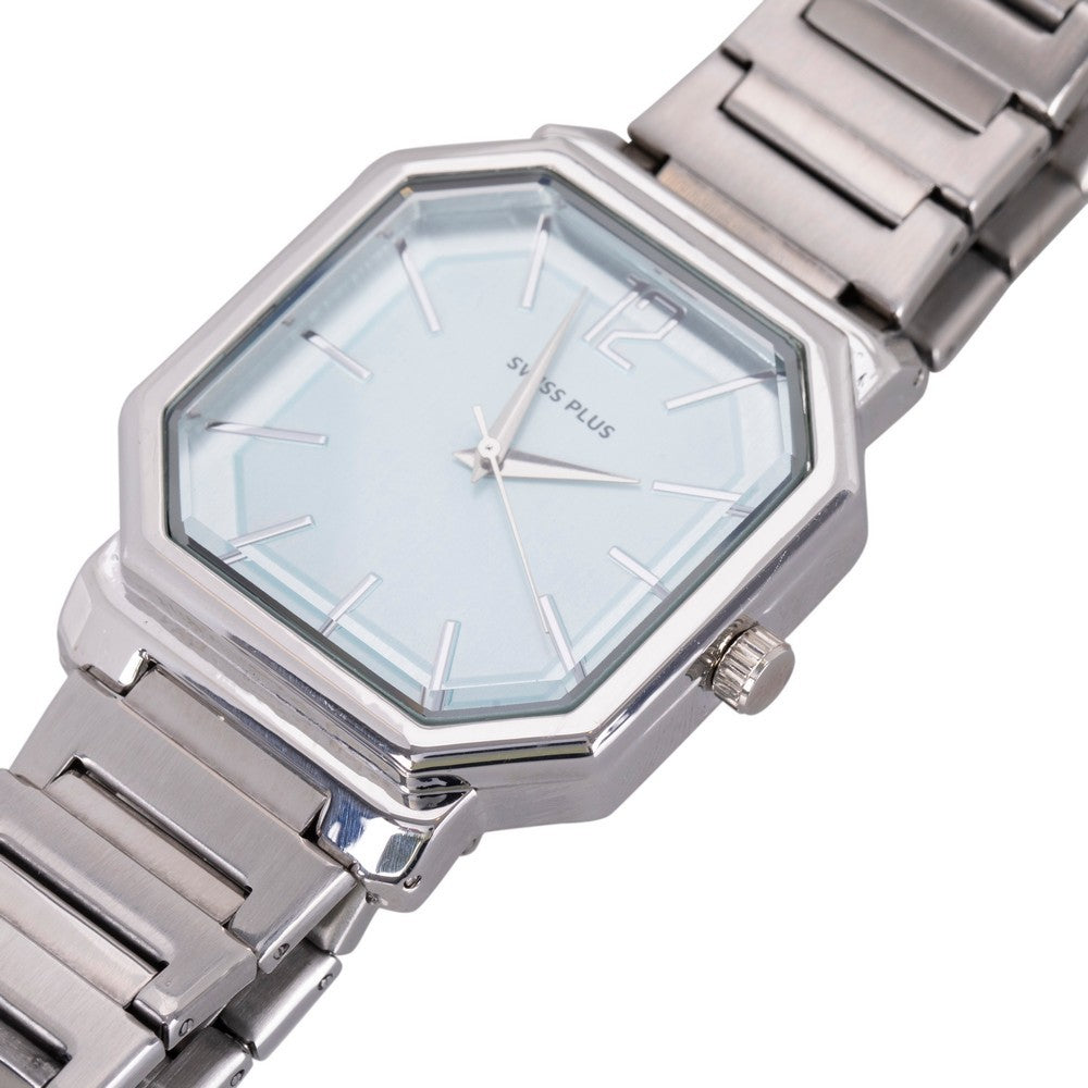 Erkek Kol Saati - Essential Collection - Model-11 ST3507AGS Max Plus Light Blue/Silver