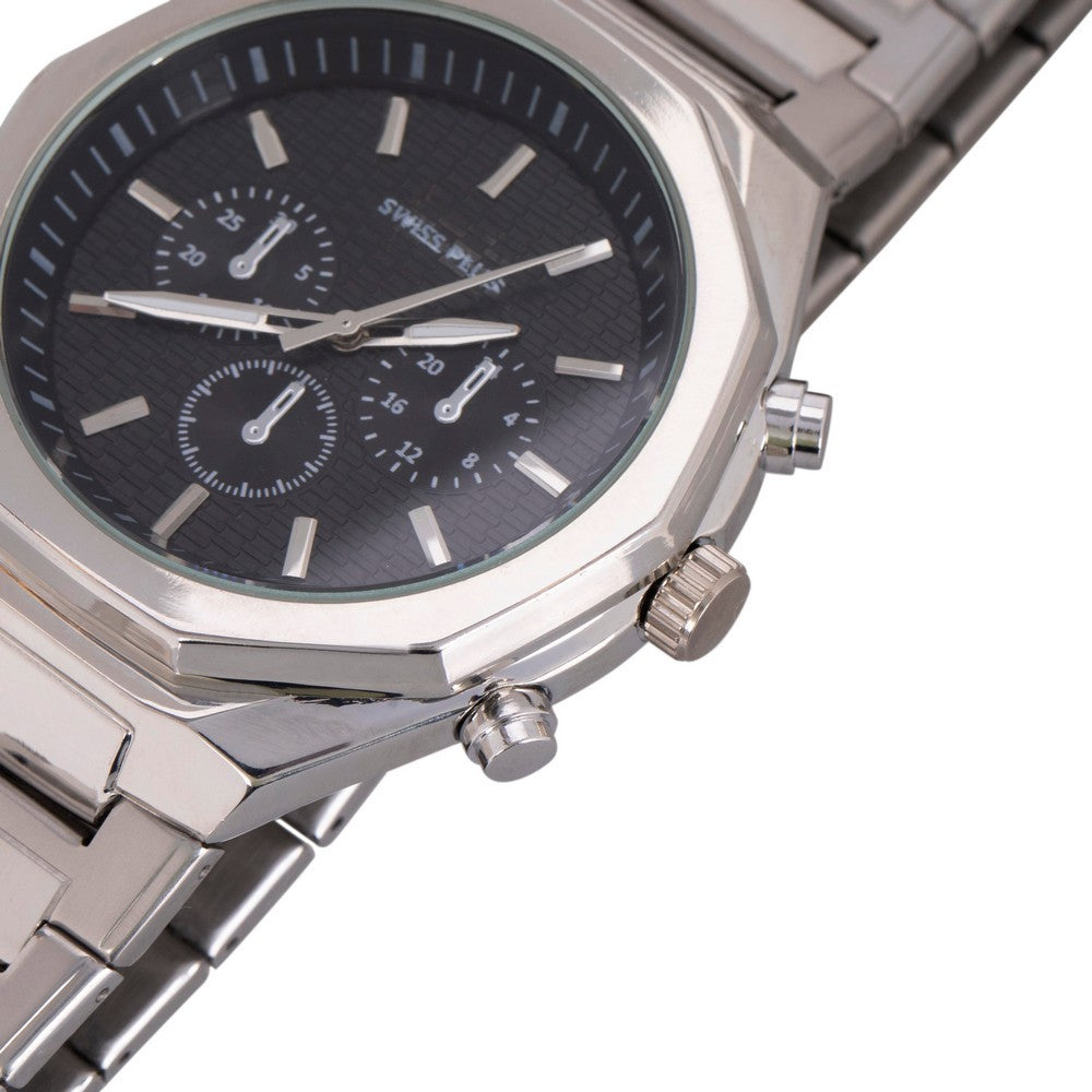 Erkek Kol Saati - Essential Collection - Model-4 ST3503AGS Plus Black/Silver
