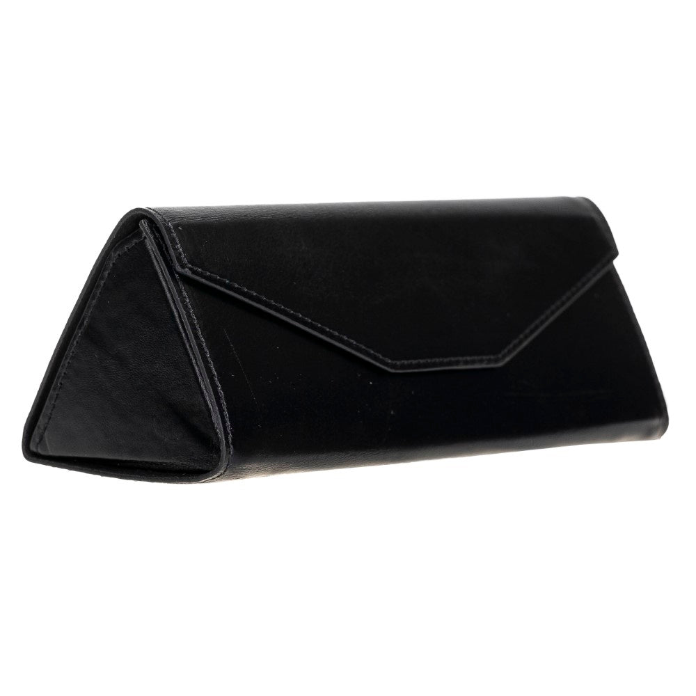 Rustik Siyah Deri Üçlü Hediye Seti