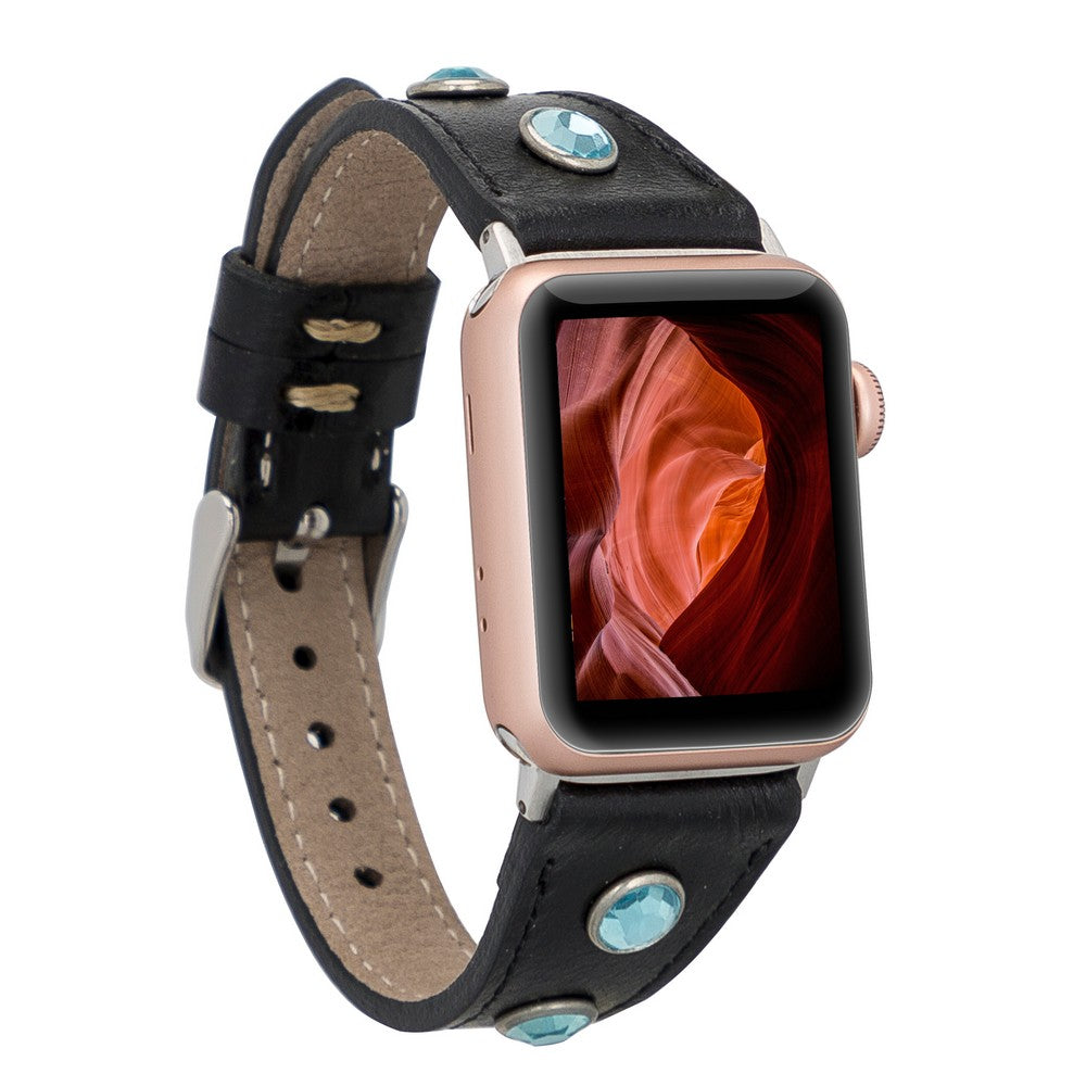 Apple Watch Uyumlu Deri Kordon Slim TR RST1