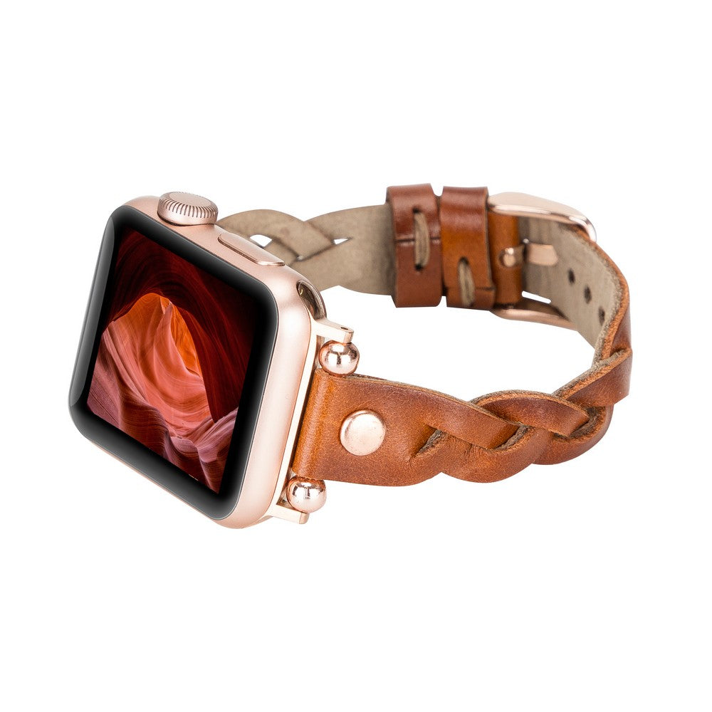 Apple Watch Uyumlu Deri Kordon Wanda RT RST2E