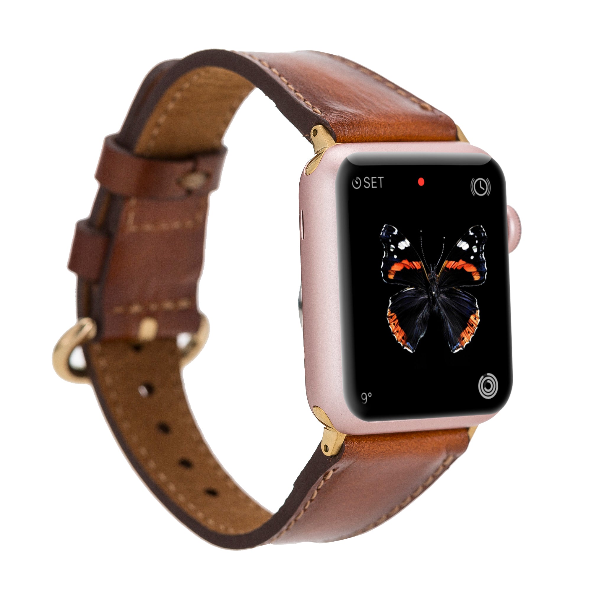 Apple Watch Uyumlu Deri Kordon ROM RST2EF