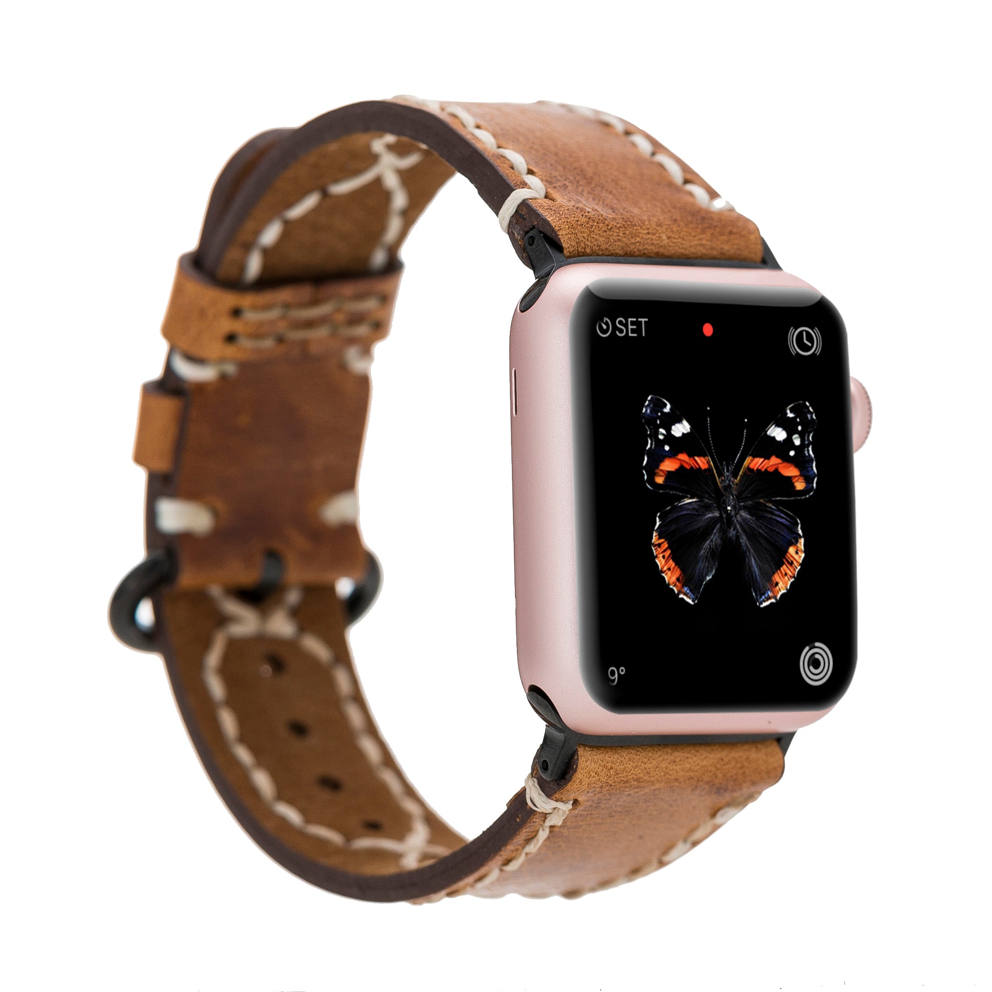 Apple Watch Uyumlu Deri Kordon DIAN V18