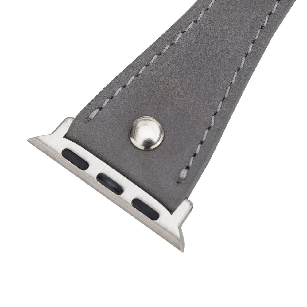 Apple Watch uyumlu, Hakiki Deri, El Yapımı Kordon, Slim DT STRST9