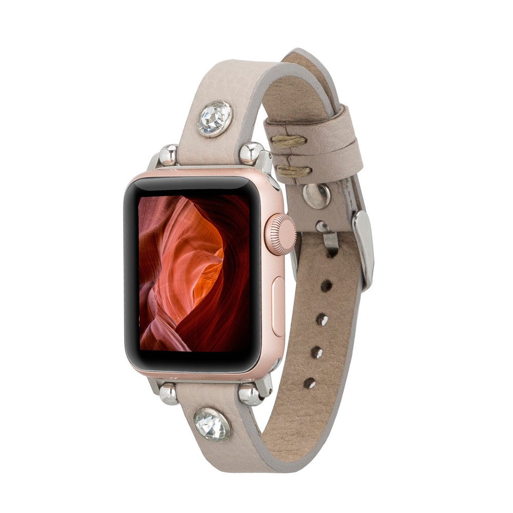 Apple Watch Uyumlu Deri Kordon Visby 38-40-41mm ERC3
