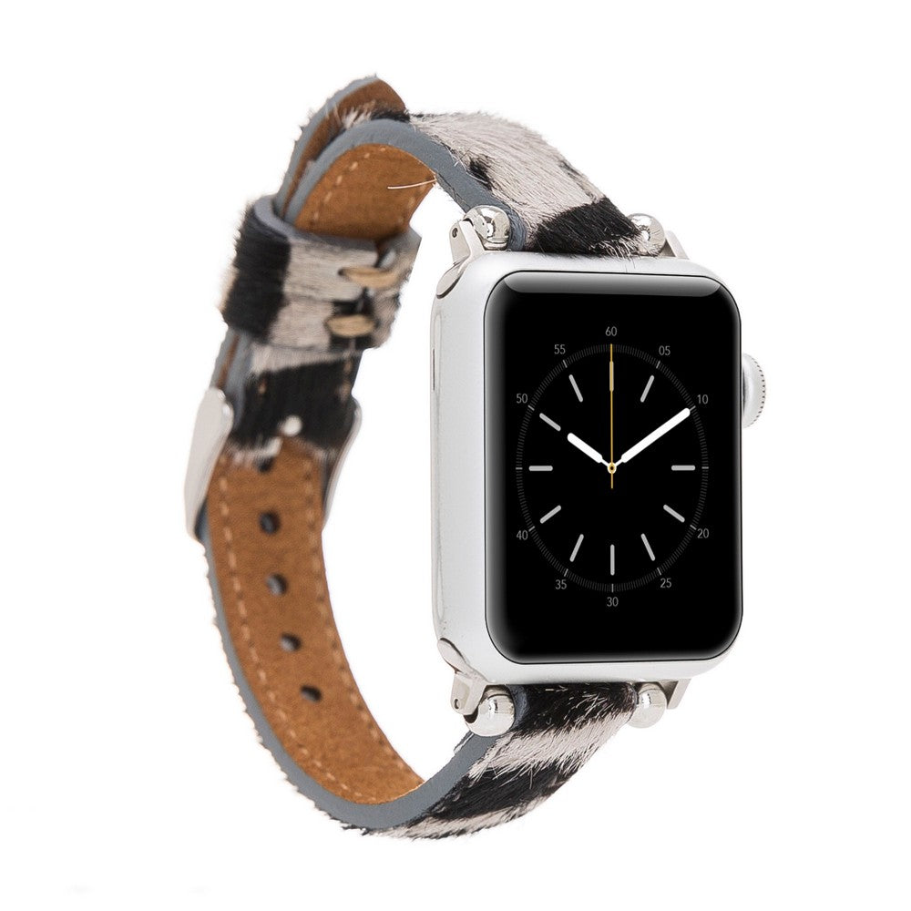 Apple Watch uyumlu, Hakiki Deri, El Yapımı Kordon, Ferro ZE01N