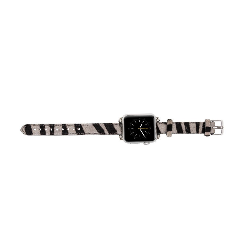 Apple Watch uyumlu, Hakiki Deri, El Yapımı Kordon, Ferro ZE01N