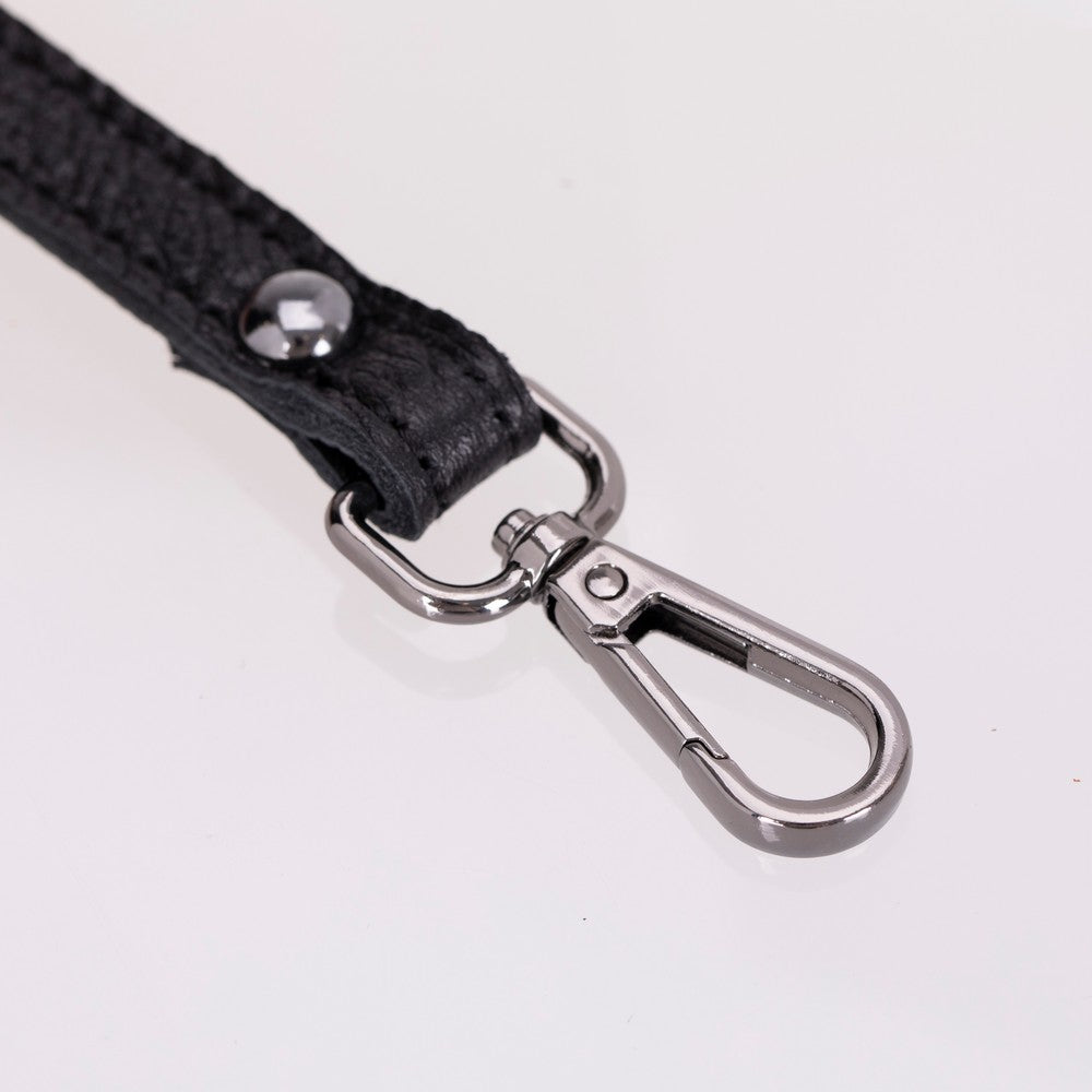 Leeds 14 inç MacBook Ve Pc Uyumlu, Hakiki Deri, El Yapımı Kılıf Kömür Siyahı