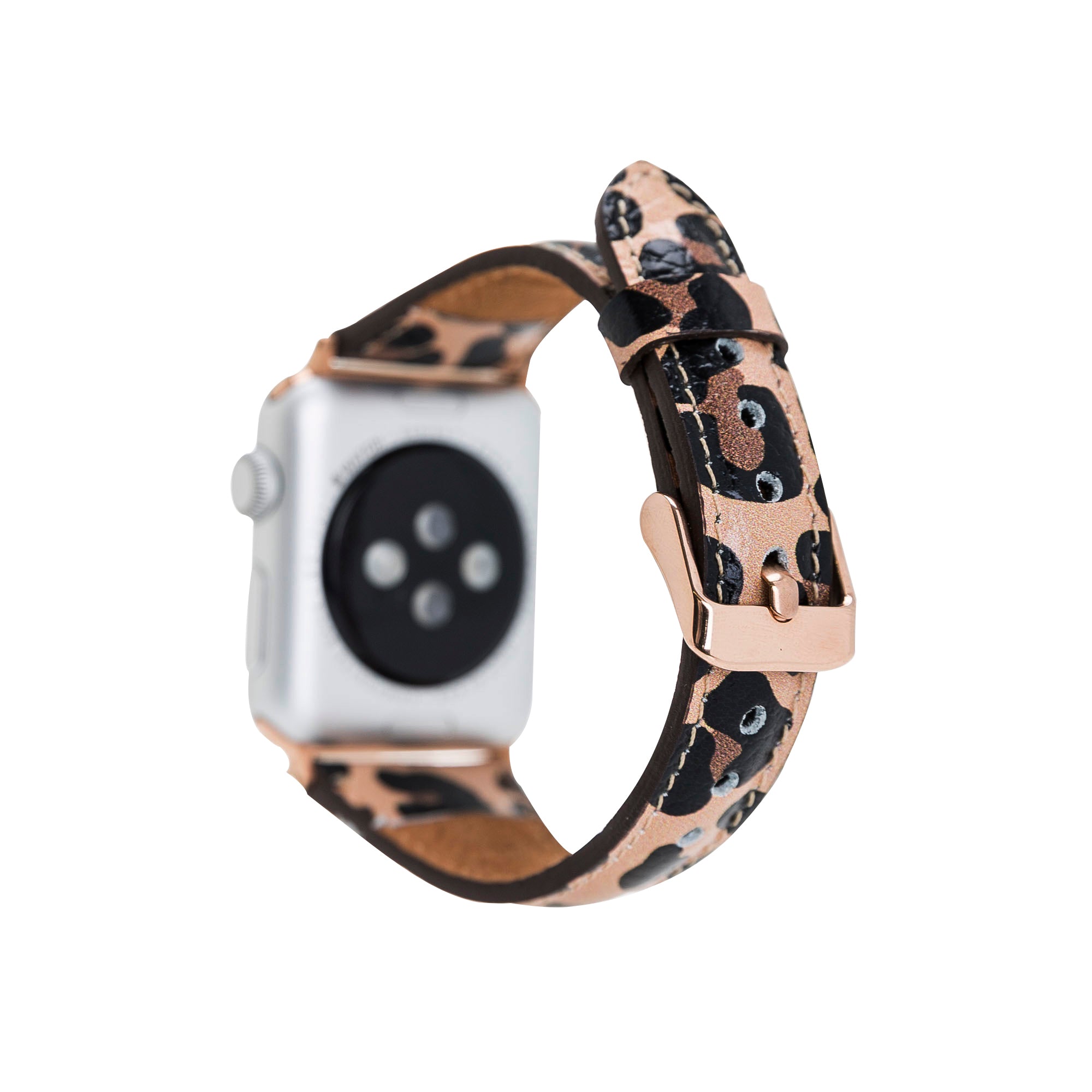Apple Watch uyumlu, Hakiki Deri, El Yapımı Kordon, Slim LE02N