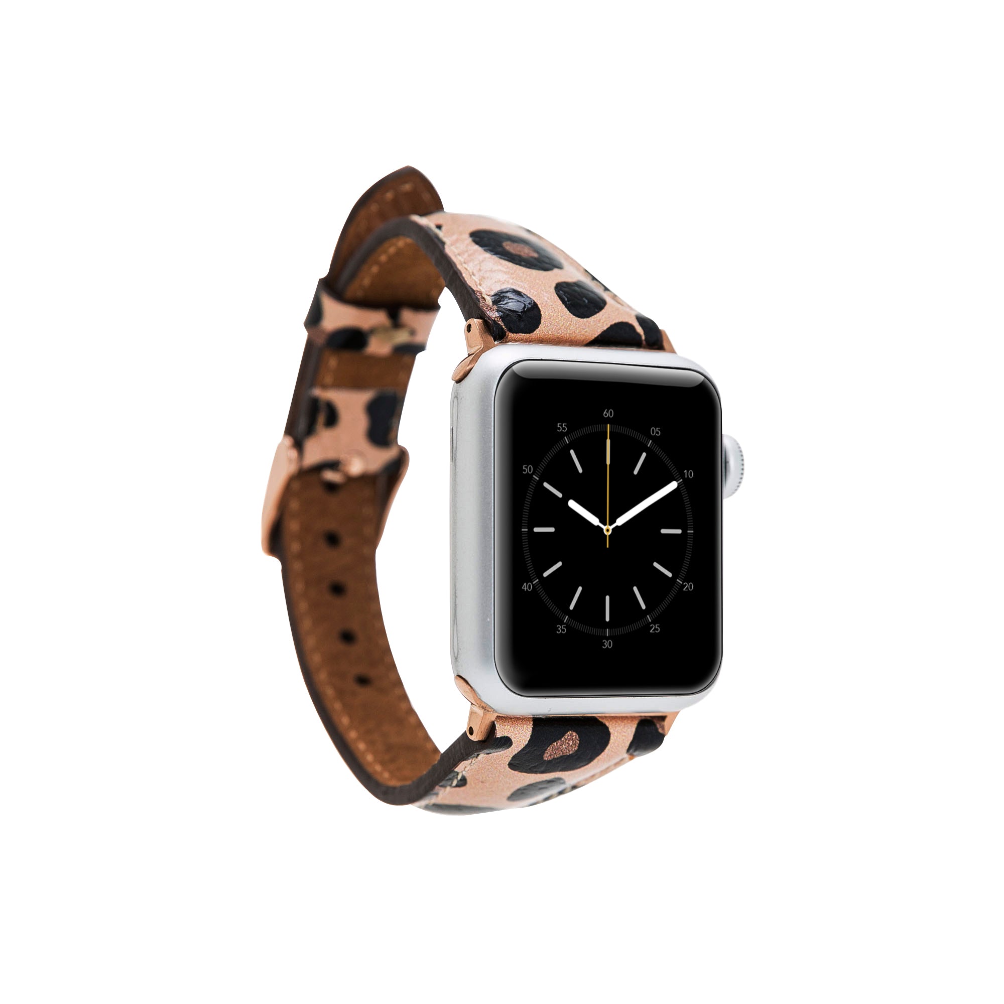 Apple Watch uyumlu, Hakiki Deri, El Yapımı Kordon, Slim LE02N