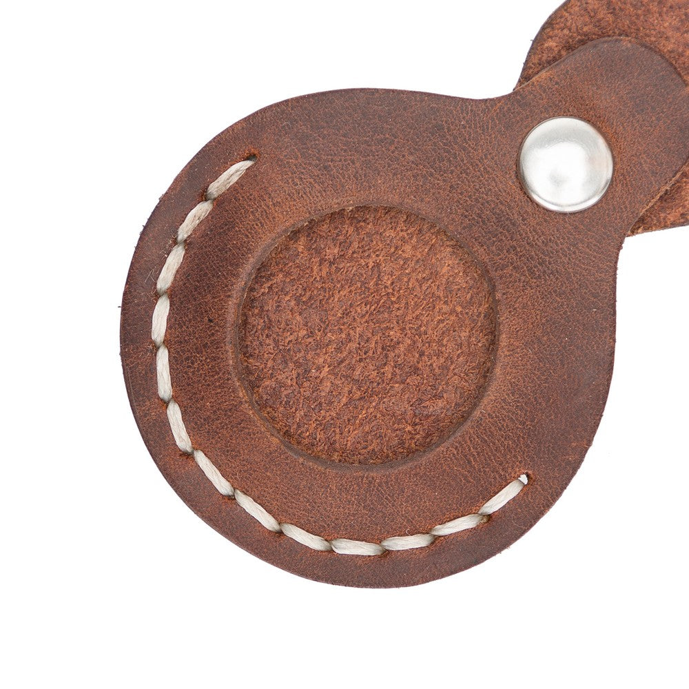 Apple AirTag uyumlu, Hakiki Deri, El Yapımı Anahtarlık, Beta 2 Adet AA2-AA32