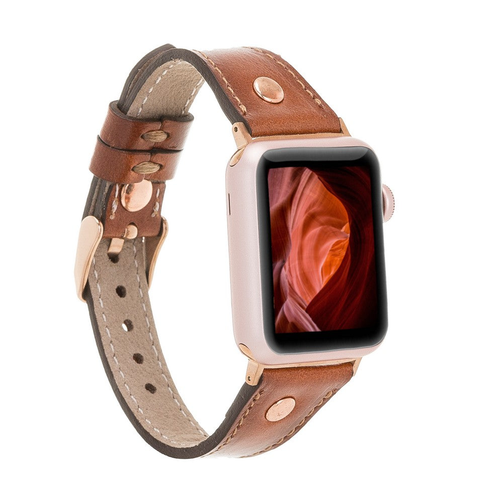 Apple Watch Uyumlu Deri Kordon Slim RT RST2EF