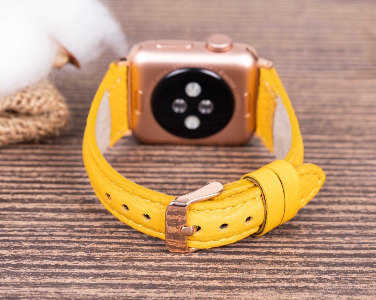 Apple Watch Uyumlu Deri Kordon 42-44-45mm Slim FL12