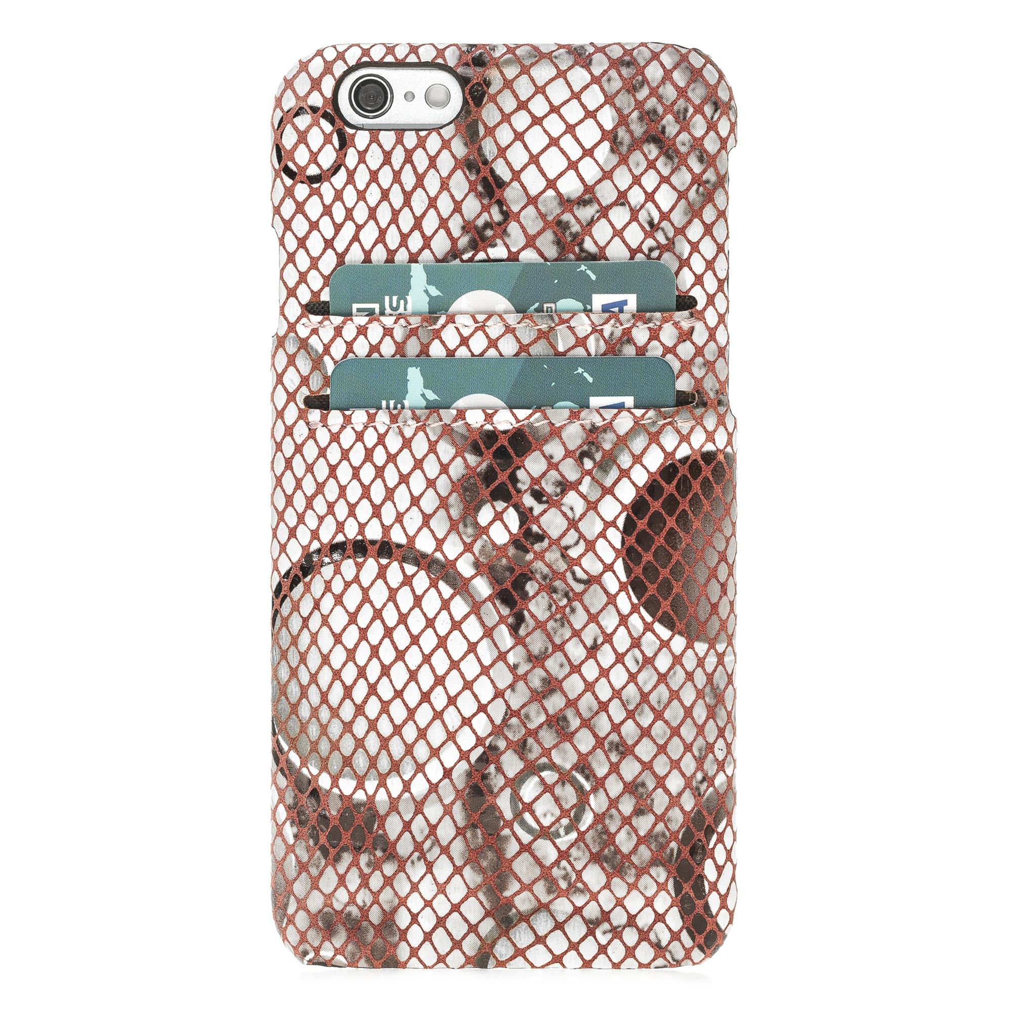 Apple iPhone 6-6s Uyumlu Deri Arka Kapak FXCP UJCC Y5