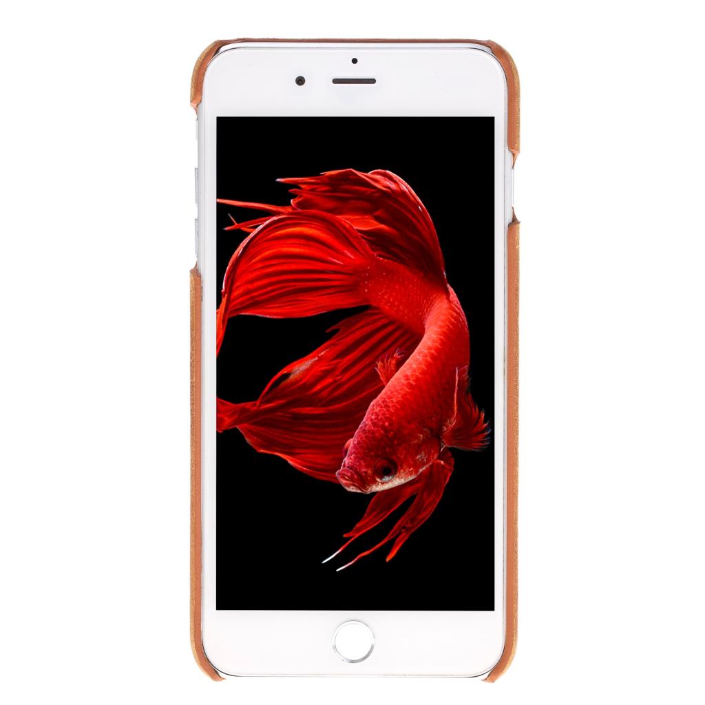 Apple iPhone 7-8-SE Uyumlu Deri Arka Kapak FXCP Kuga UJ-CC RO2