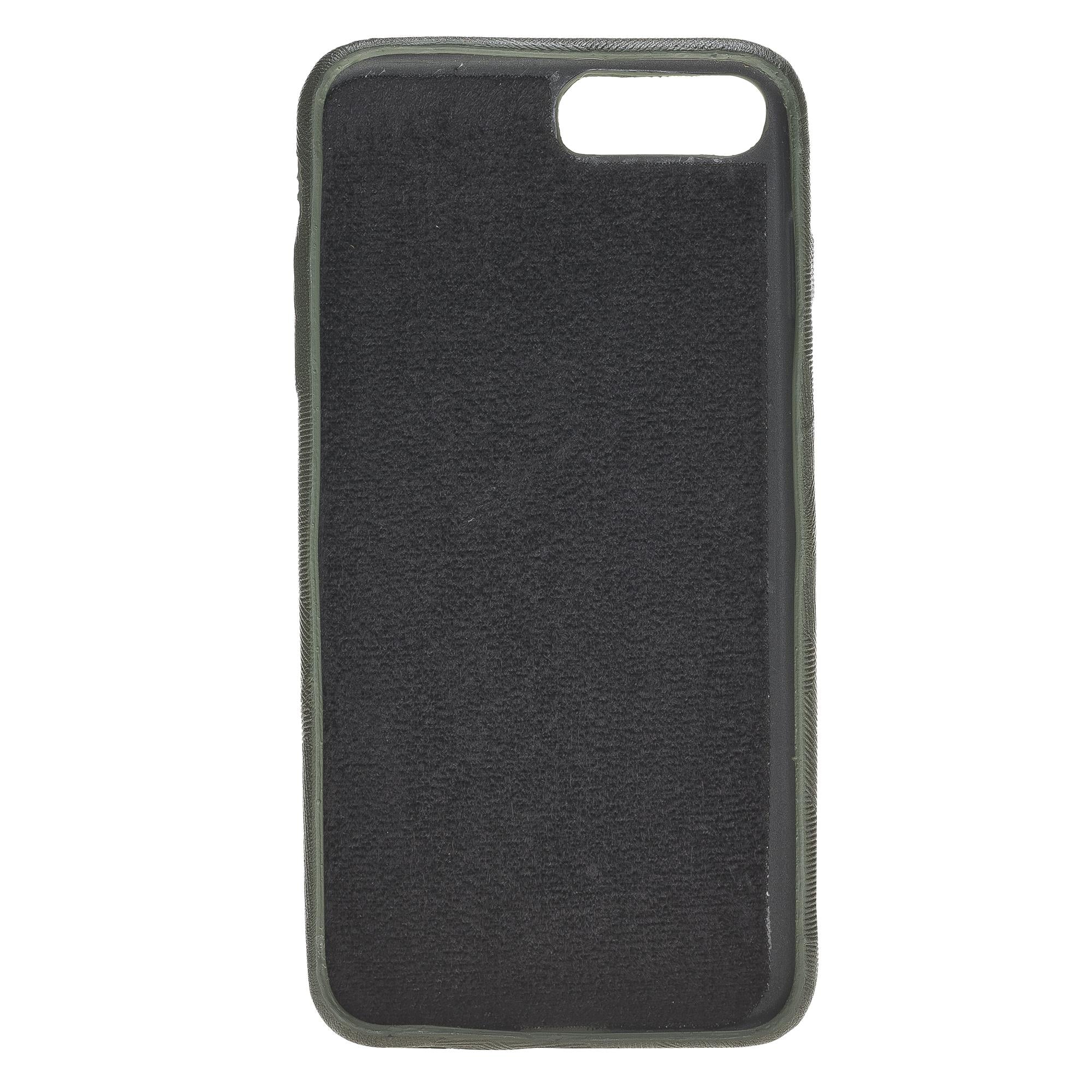 Apple iPhone 7-8 Plus Uyumlu Deri Arka Kapak FXCP UCCC KFL4