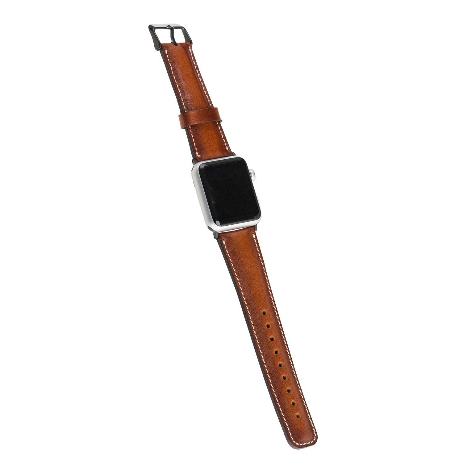 Apple Watch Uyumlu Deri Kordon SM3 RST2EF
