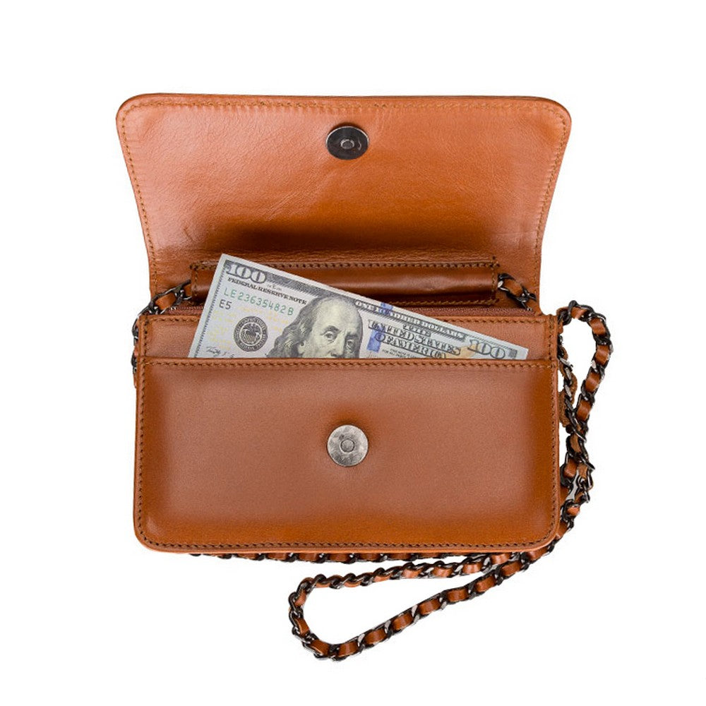 Carmela Hakiki Deri, El Yapımı Kadın Çantası, Rustik Taba RST2