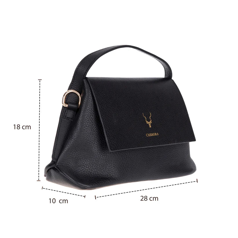 Arvelia Luxury Hakiki Deri Çanta - El ve Omuz Askılı Mini Bag