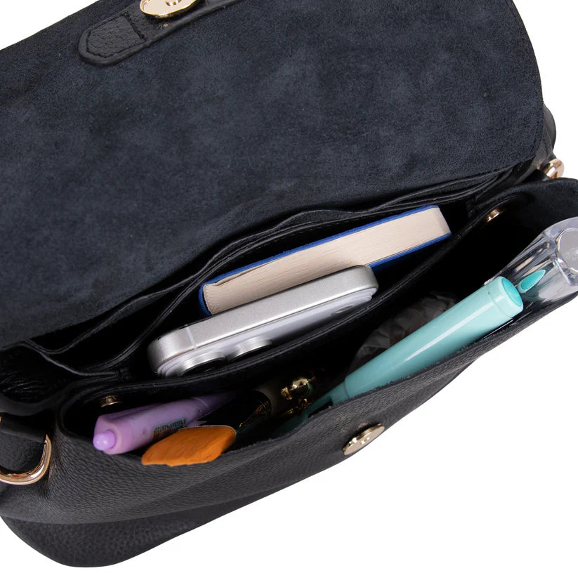Arvelia Luxury Hakiki Deri Çanta - El ve Omuz Askılı Mini Bag