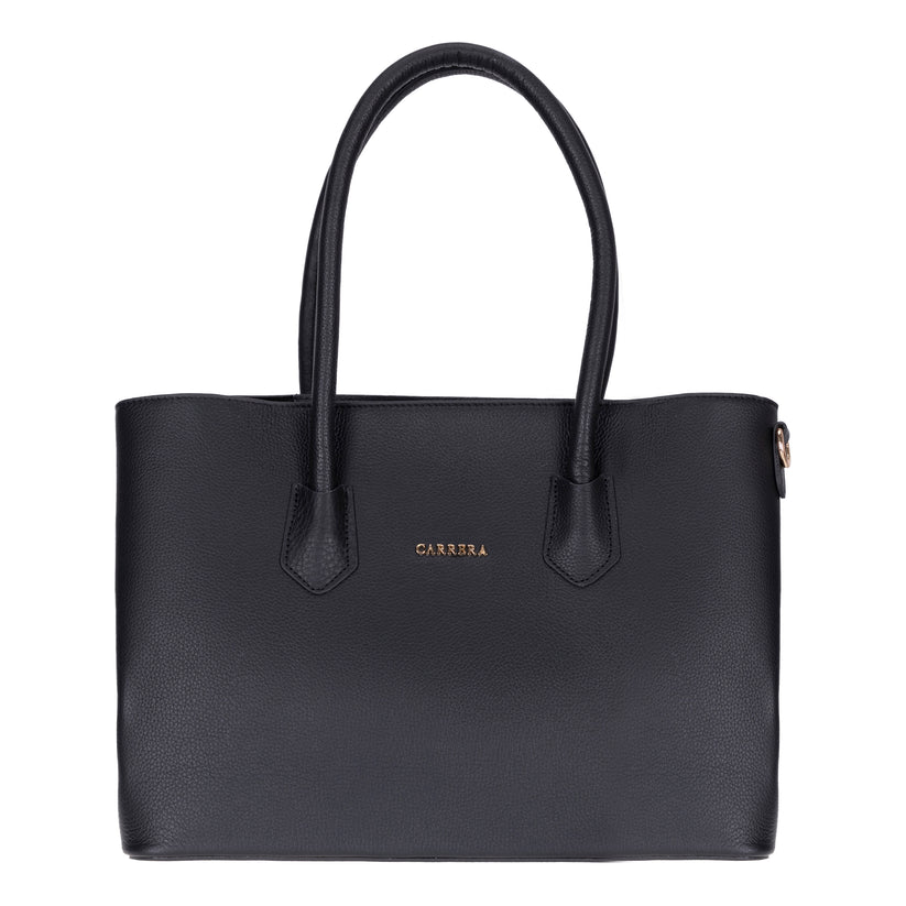 Novelya Hakiki Deri El Çantası - Geniş İç Hacimli Premium Croco Tote Bag