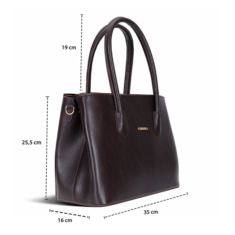 Novelya Hakiki Deri El Çantası - Geniş İç Hacimli Premium Croco Tote Bag