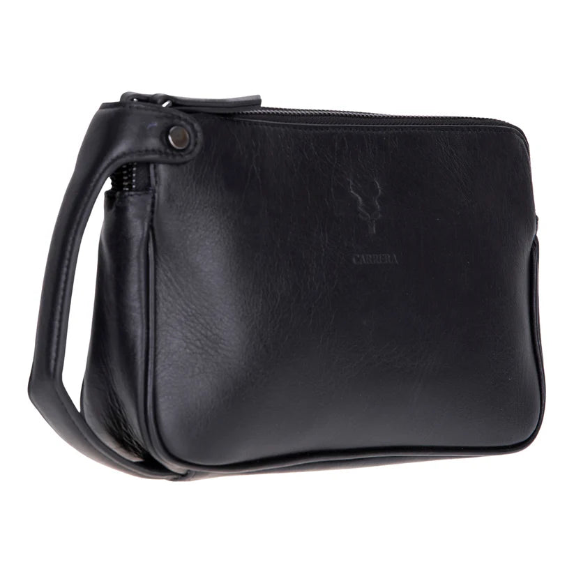 Valdiero %100 Hakiki Dana Derisi Erkek El Portföyü - Çok Bölmeli Vintage Organizer