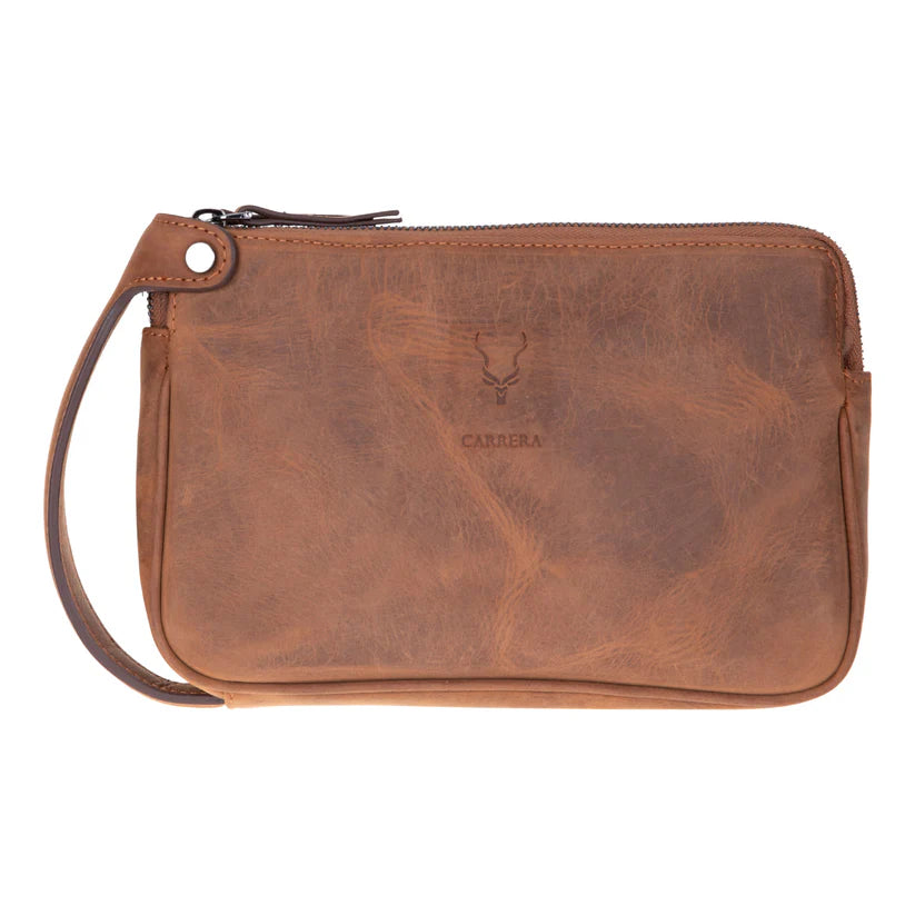 Valdiero %100 Hakiki Dana Derisi Erkek El Portföyü - Çok Bölmeli Vintage Organizer