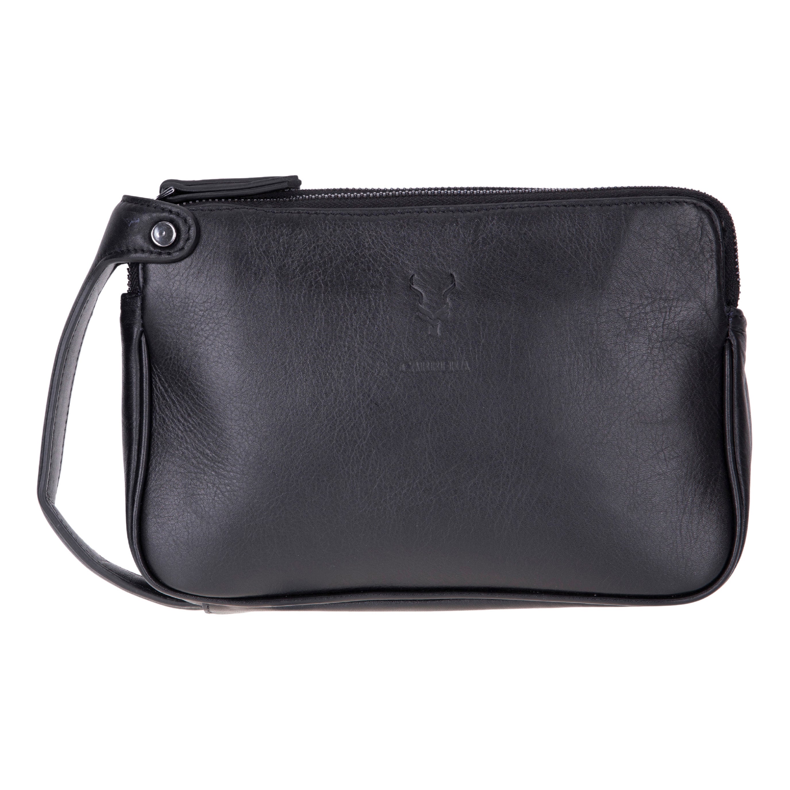 Valdiero %100 Hakiki Dana Derisi Erkek El Portföyü - Çok Bölmeli Vintage Organizer