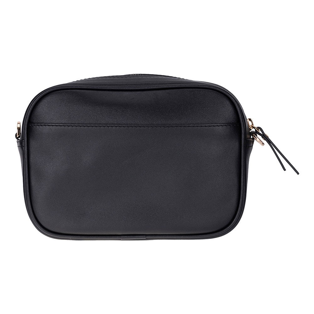 Emerald Hakiki Deri Kadın Omuz Çantası – Kompakt, Zarif ve Kullanışlı - Siyah