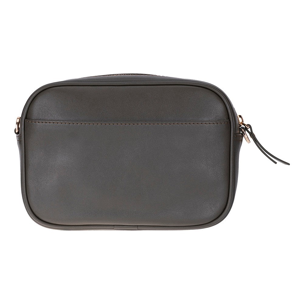 Emerald Hakiki Deri Kadın Omuz Çantası – Kompakt, Zarif ve Kullanışlı - Haki Renk