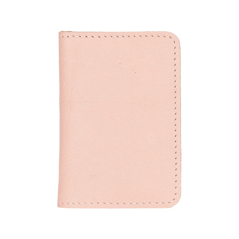 Enrico Hakiki Deri, El Yapımı, Kartlık, 6 Adet kart bölmeli, Pembe