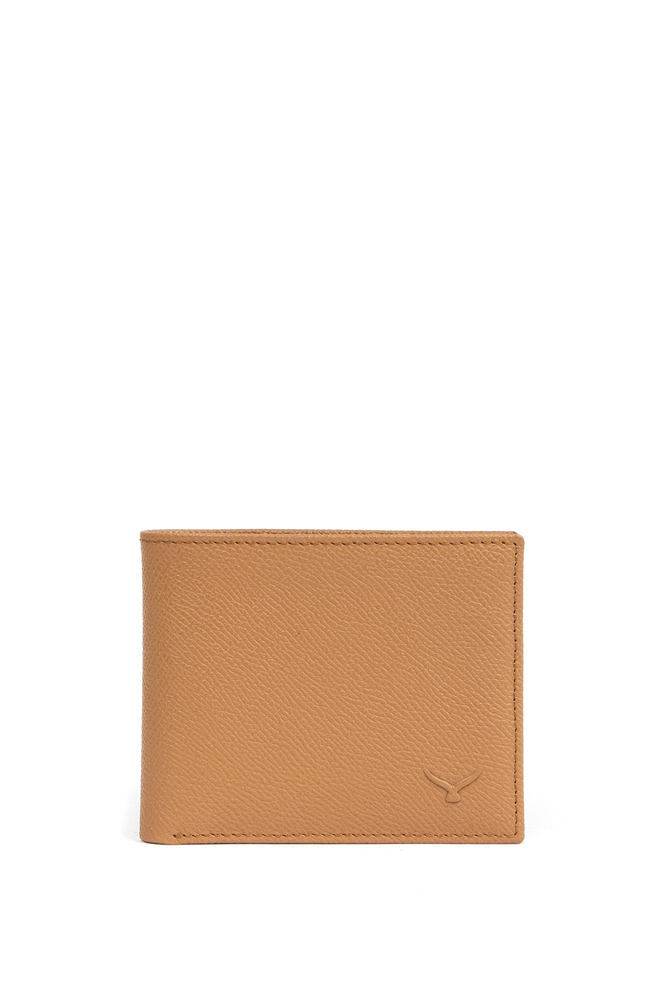 Hakiki Deri, El Yapımı, Erkek Cüzdan, 6 Kart Yuvalı, 4101 Camel