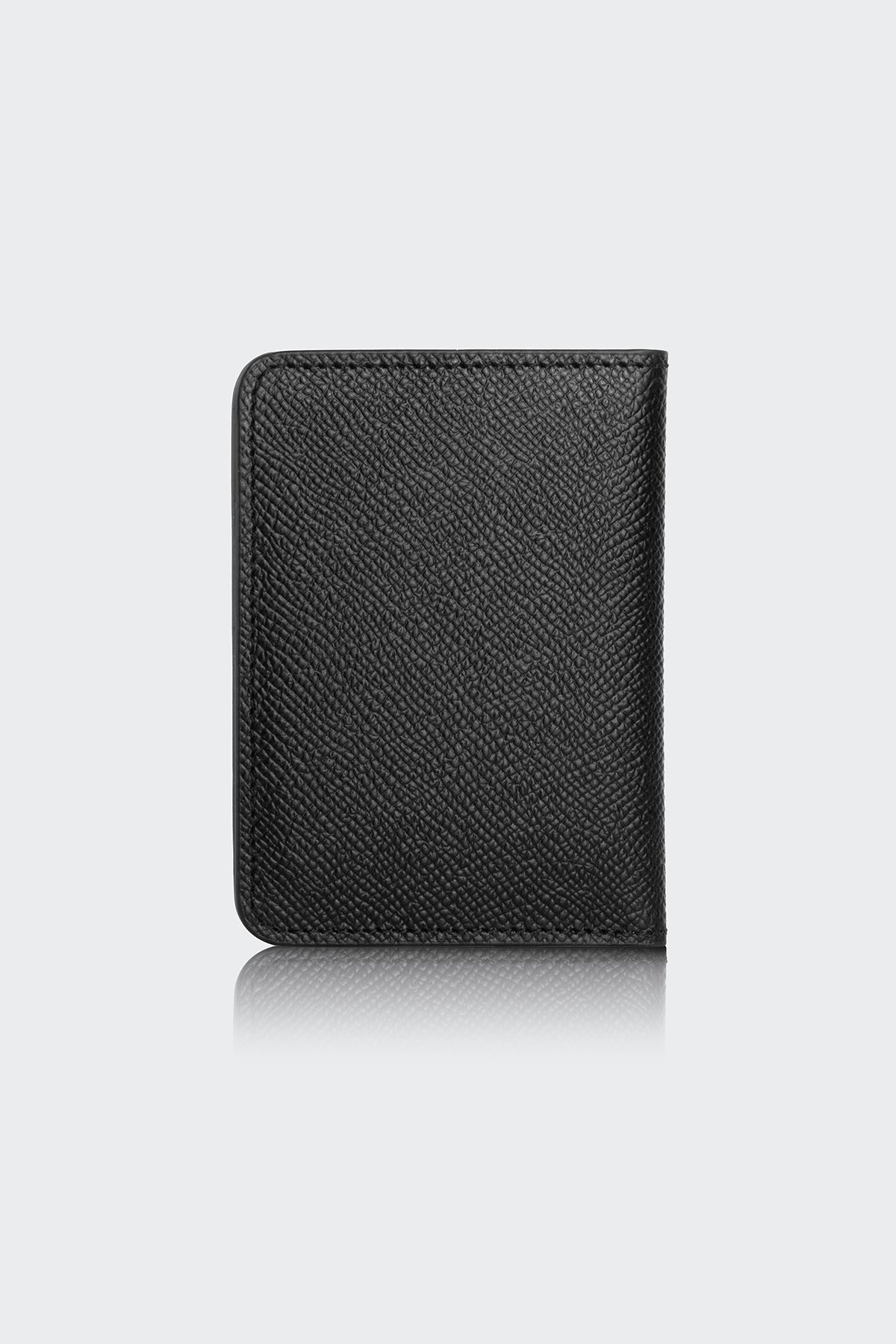 Hakiki Deri, El Yapımı, Erkek Kartlık, 6 Kart Yuvalı, 3106 Siyah