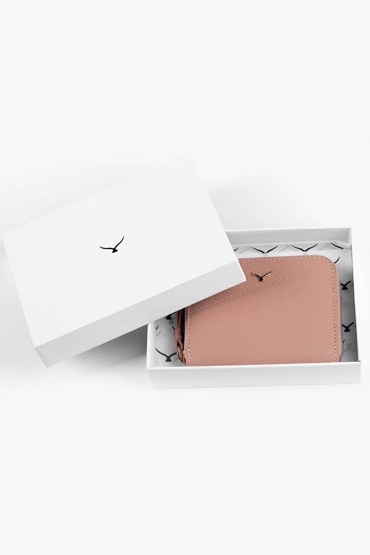 Hakiki Deri, El Yapımı, Kadın Cüzdan, Fermuarlı, 4 Kart Yuvası, 5108 Pembe