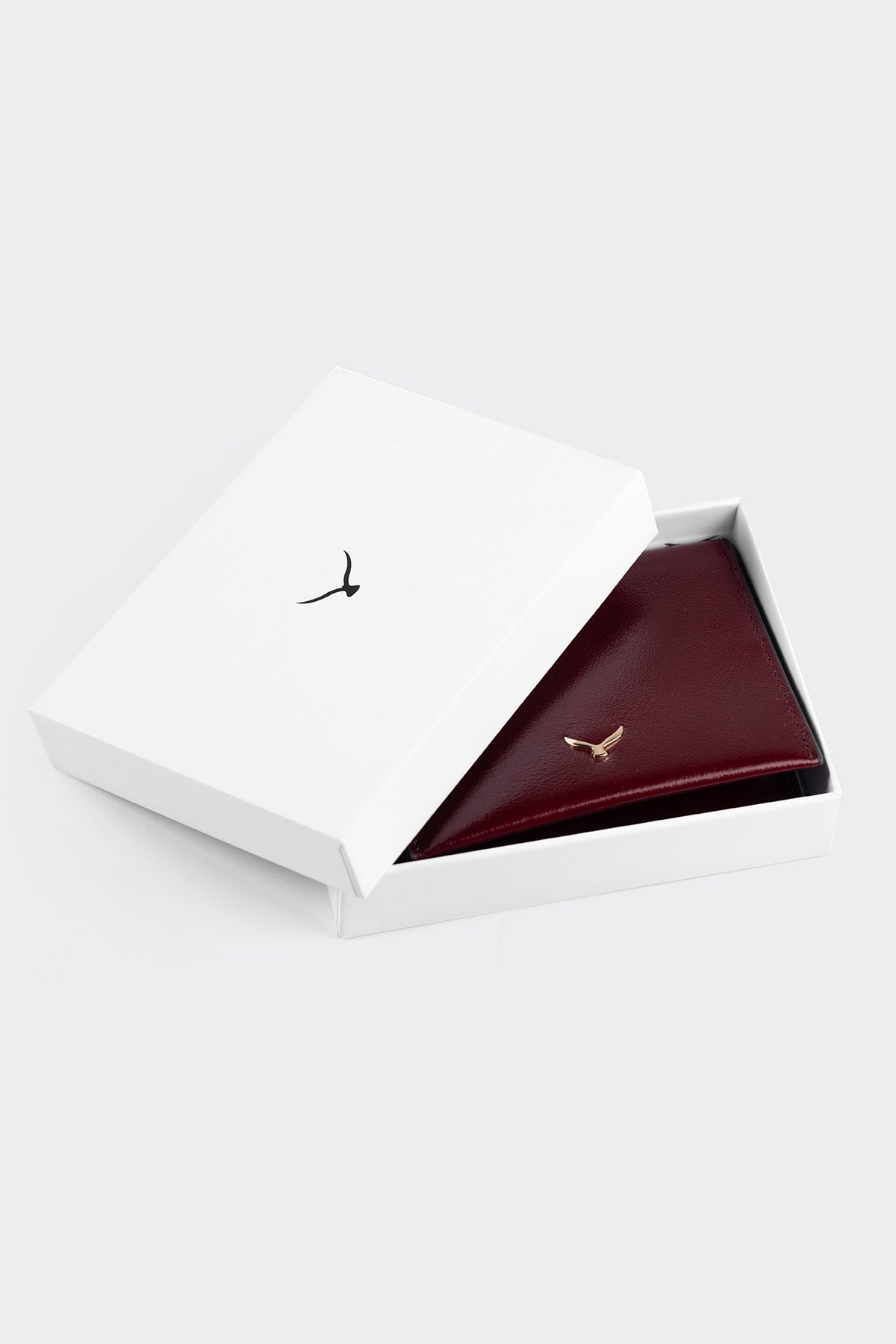 Hakiki Deri, El Yapımı, Kadın Kartlık, 4 Kart Yuvalı, 5501 Bordo